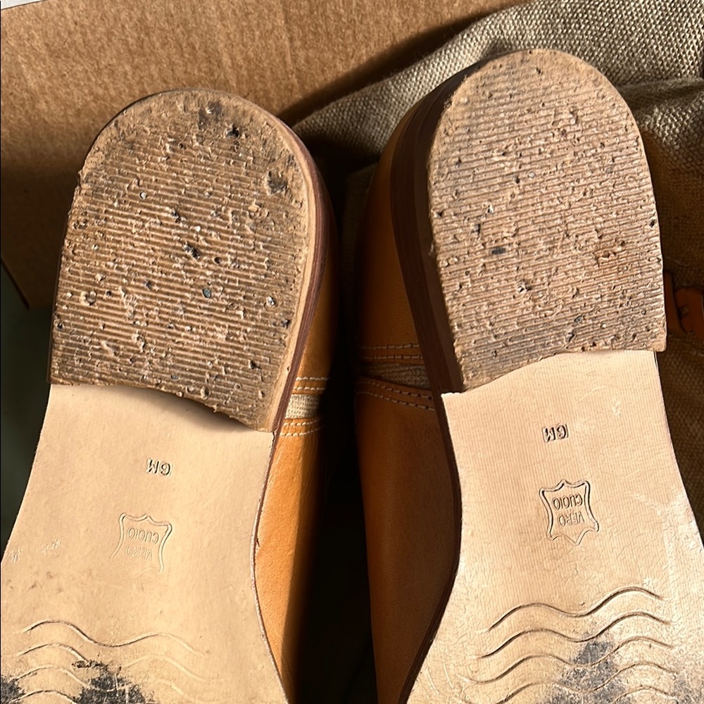 Matisse Coachella Tan Leather and Canvas Boots - Picture 11 of 16